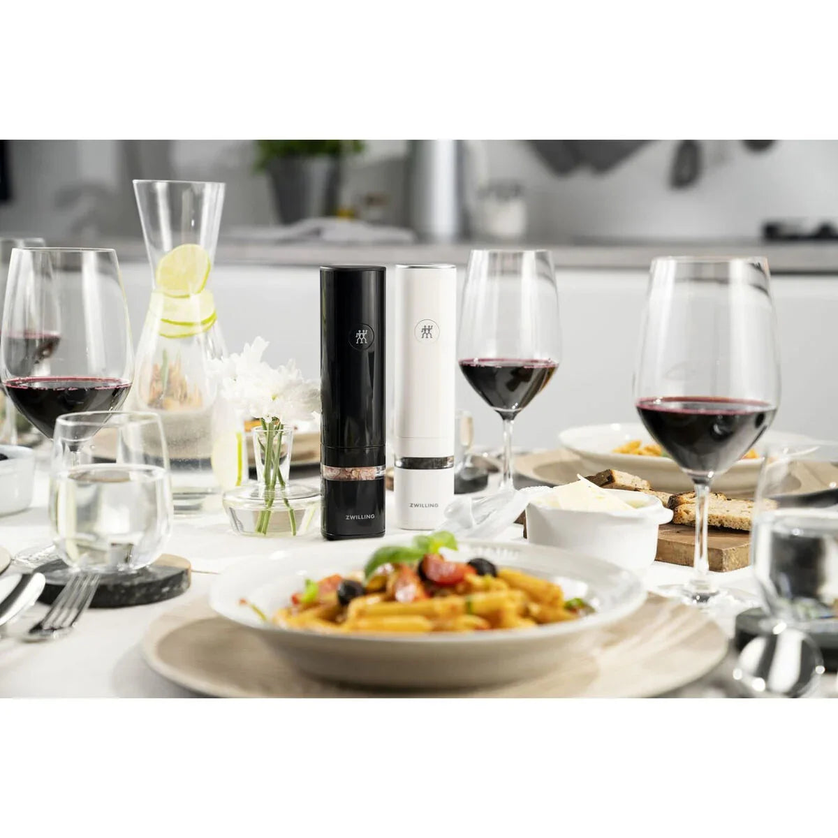 Macinino per spezie Zwilling Enfinigy Bianco Nero (2 Unità) - Yestore