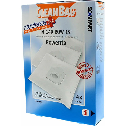 Sacchetto di Ricambio per Aspirapolvere Scanpart M 149 ROW 19 ROWENTA - Yestore