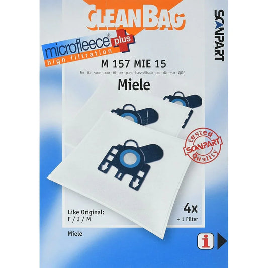 Sacchetto di Ricambio per Aspirapolvere Scanpart M 157 MIE 15 MIELE - Yestore