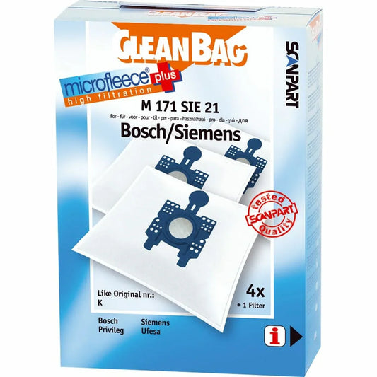 Sacchetto di Ricambio per Aspirapolvere Scanpart M 171 SIE 21 BOSCH SIEMENS - Yestore