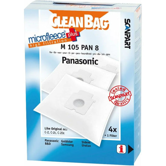 Sacchetto di Ricambio per Aspirapolvere Scanpart M 105 PAN 8 - Yestore