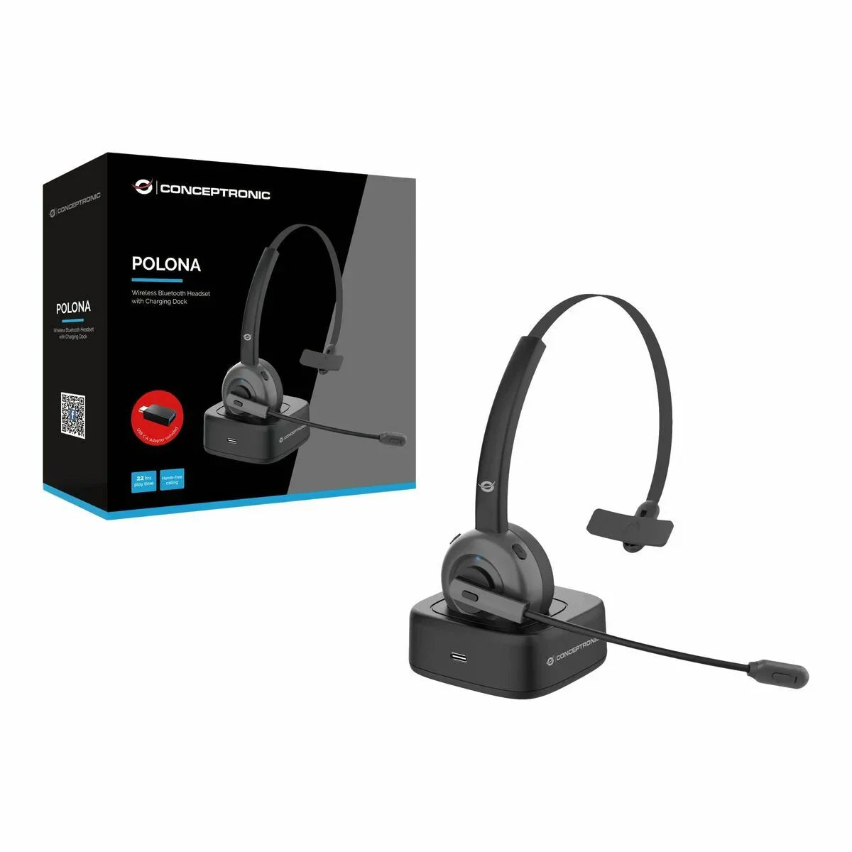 Auricolari Conceptronic POLONA03BD Nero - Yestore