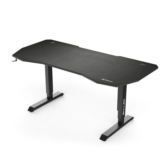 Scrivania Gaming Sharkoon SGD20 Nero Acciaio Legno MDF - Yestore