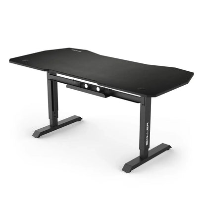 Scrivania Gaming Sharkoon SGD20 Nero Acciaio Legno MDF - Yestore