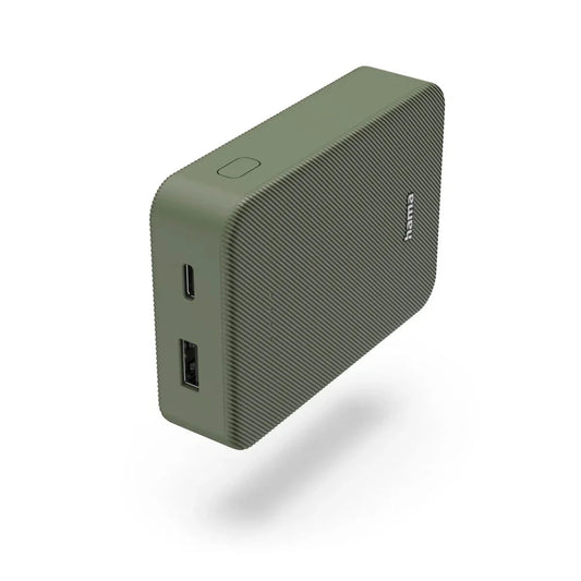 Powerbank Hama FABRIC10 10K Green 10000 mAh - Yestore