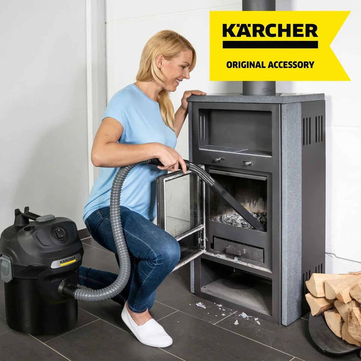 Bocchetta per Aspirapolvere Kärcher 2.863-307.0 Extra lunga - Yestore