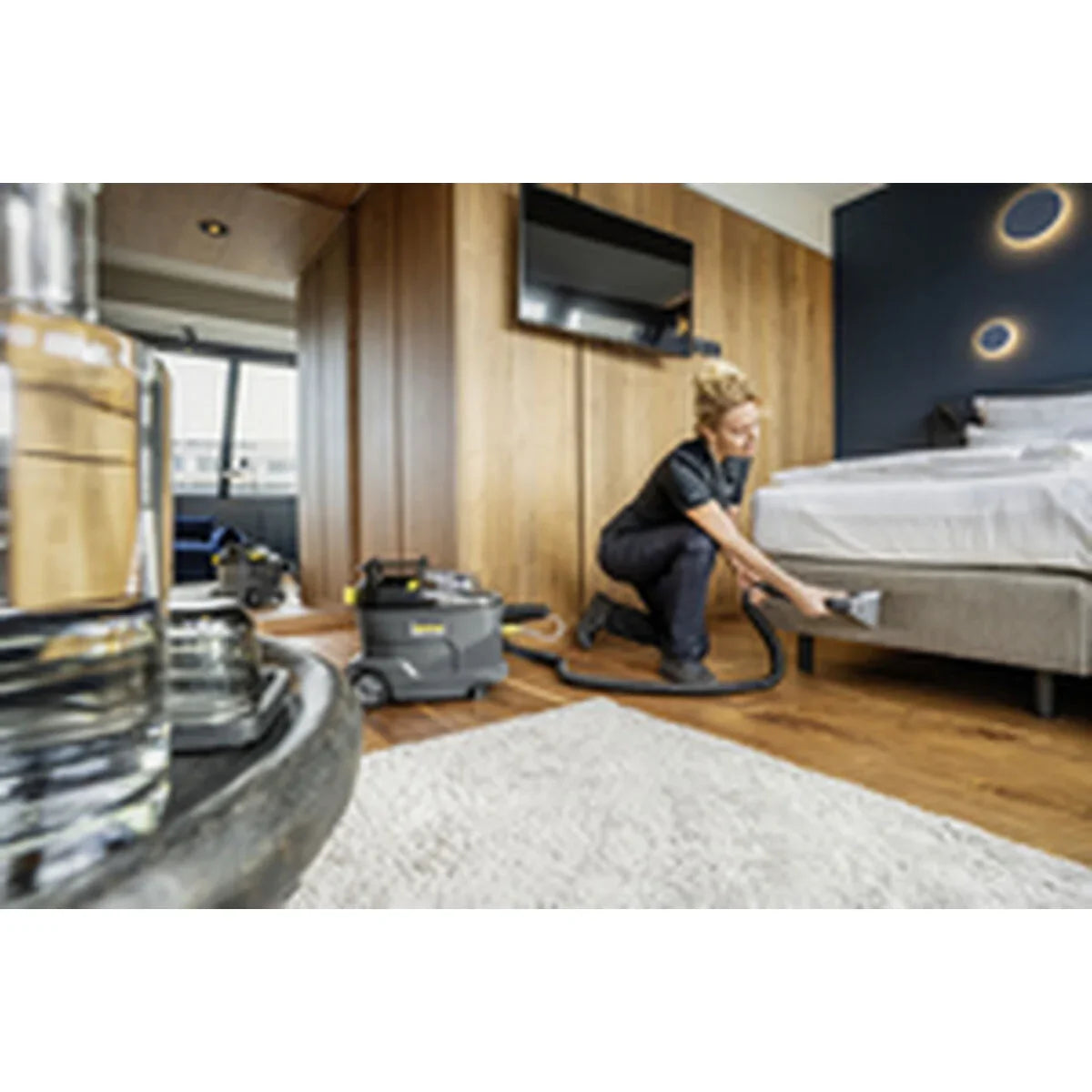 Aspirapolvere Kärcher Puzzi 8/1 Giallo Nero Grigio 1200 W - Yestore
