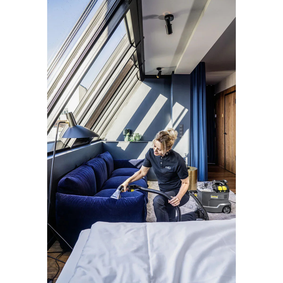 Aspirapolvere Kärcher Puzzi 8/1 Giallo Nero Grigio 1200 W - Yestore