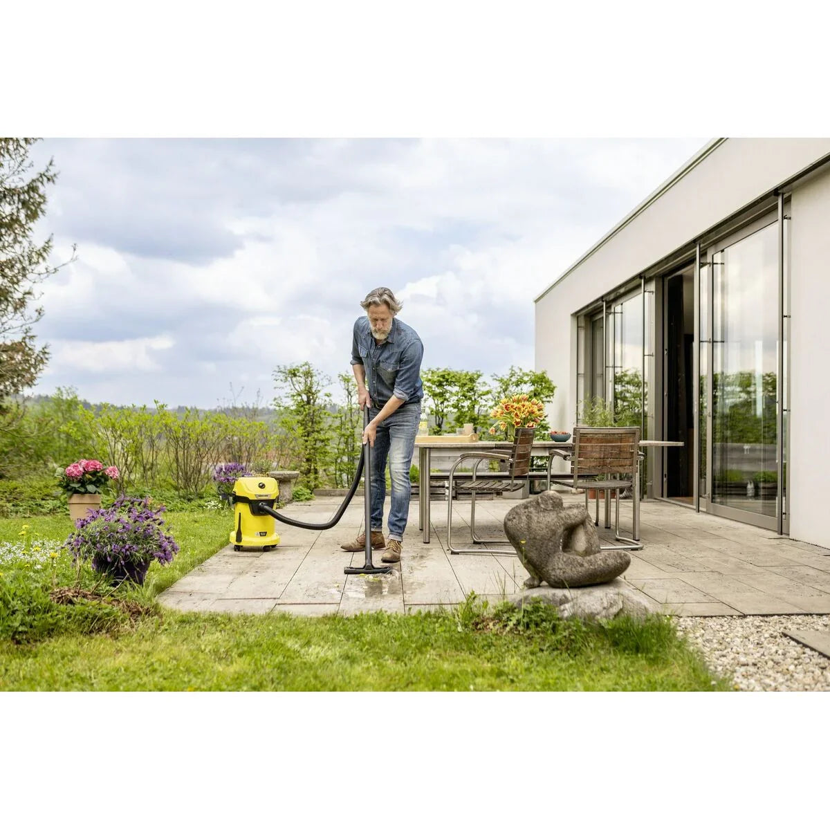 Aspirapolvere senza Cavo Kärcher 1.628-551.0 Giallo Nero 225 W - Yestore