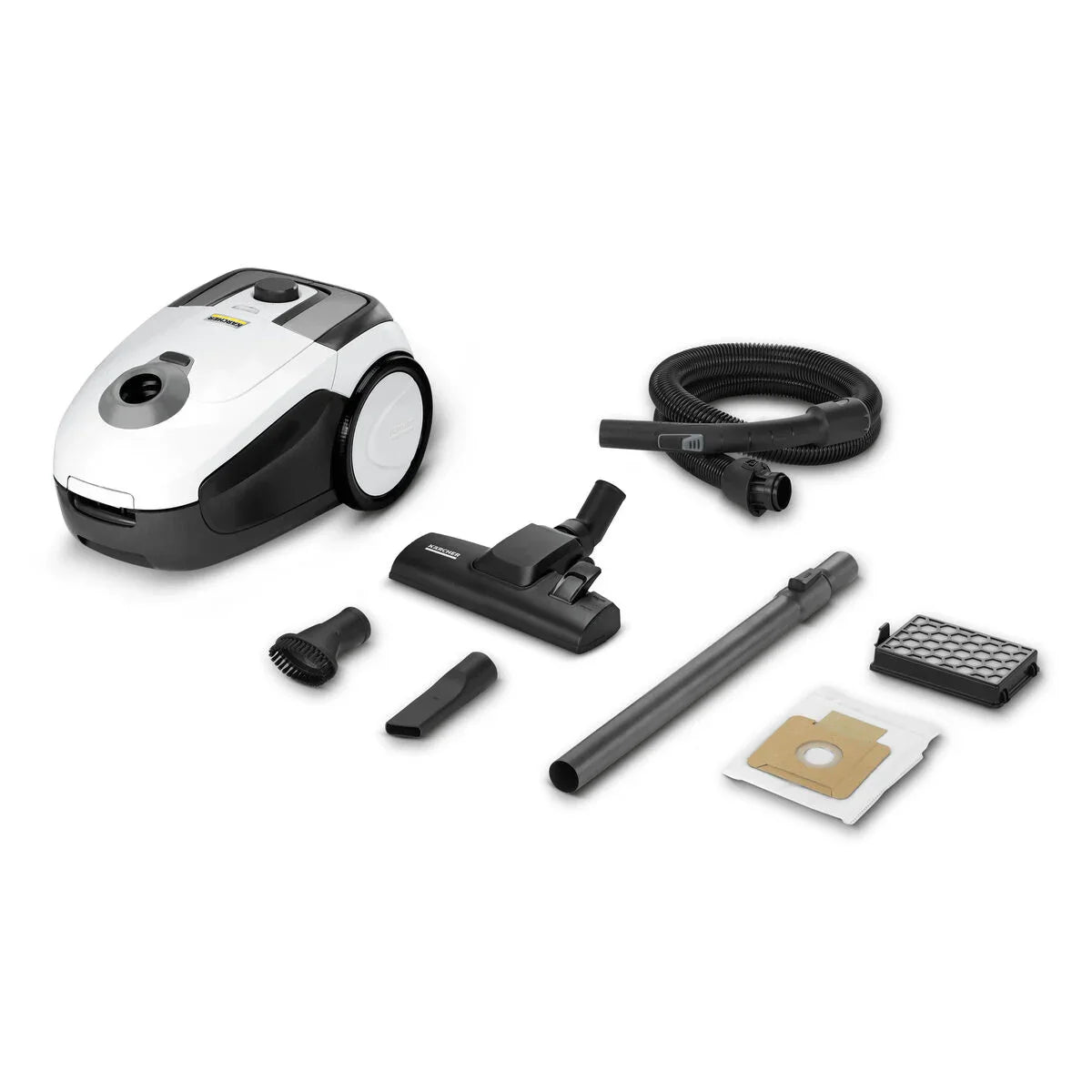 Aspirapolvere con Sacchetto Kärcher 1.198-035.0 Bianco Nero 700 W - Yestore