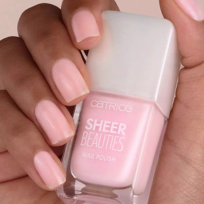 Smalto per unghie Catrice Sheer Beauties Nº 040 Fluffy Cotton Candy 10,5 ml - Yestore