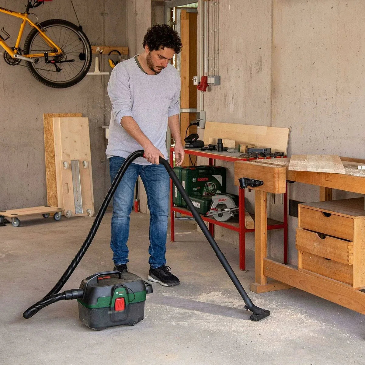 Aspirapolvere 3 in 1 BOSCH AdvancedVac 18V-8 8 L - Yestore