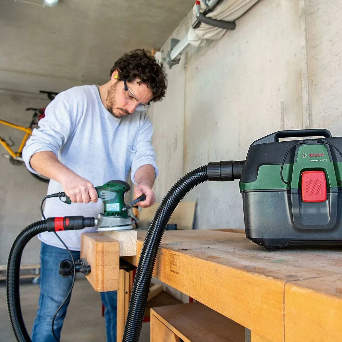 Aspirapolvere 3 in 1 BOSCH AdvancedVac 18V-8 8 L - Yestore