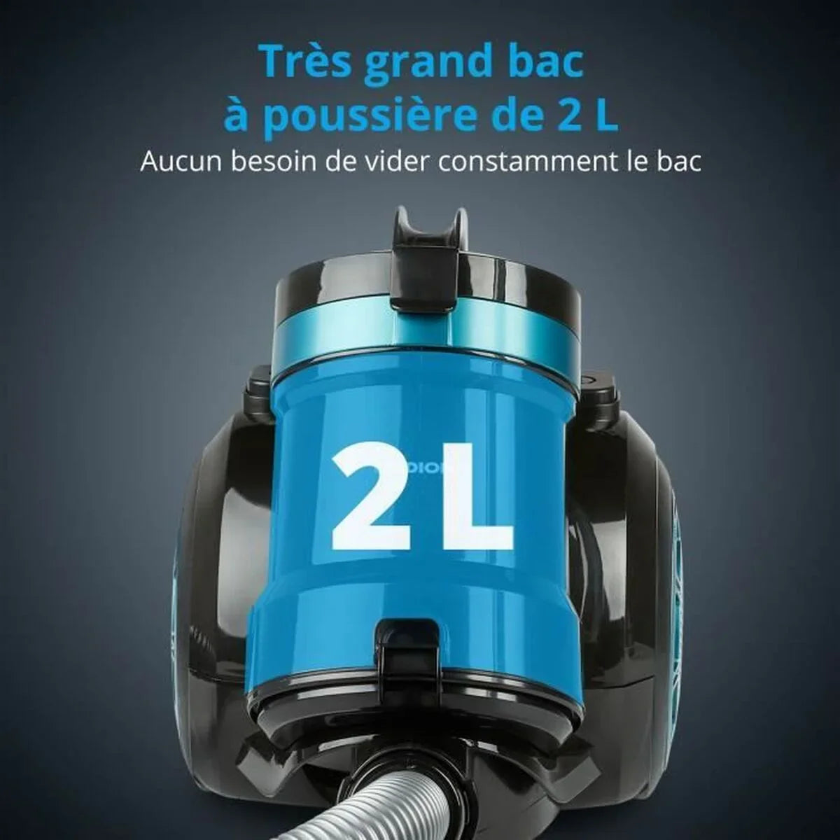 Aspirapolvere Medion Turchese Nero/Blu 800 W - Yestore