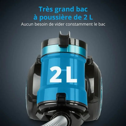Aspirapolvere Medion Turchese Nero/Blu 800 W - Yestore
