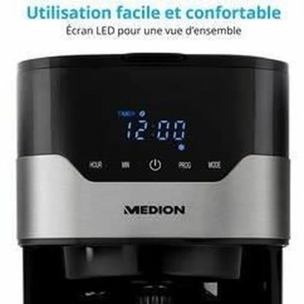 Caffettiera Americana Medion 900 W 1,2 L - Yestore