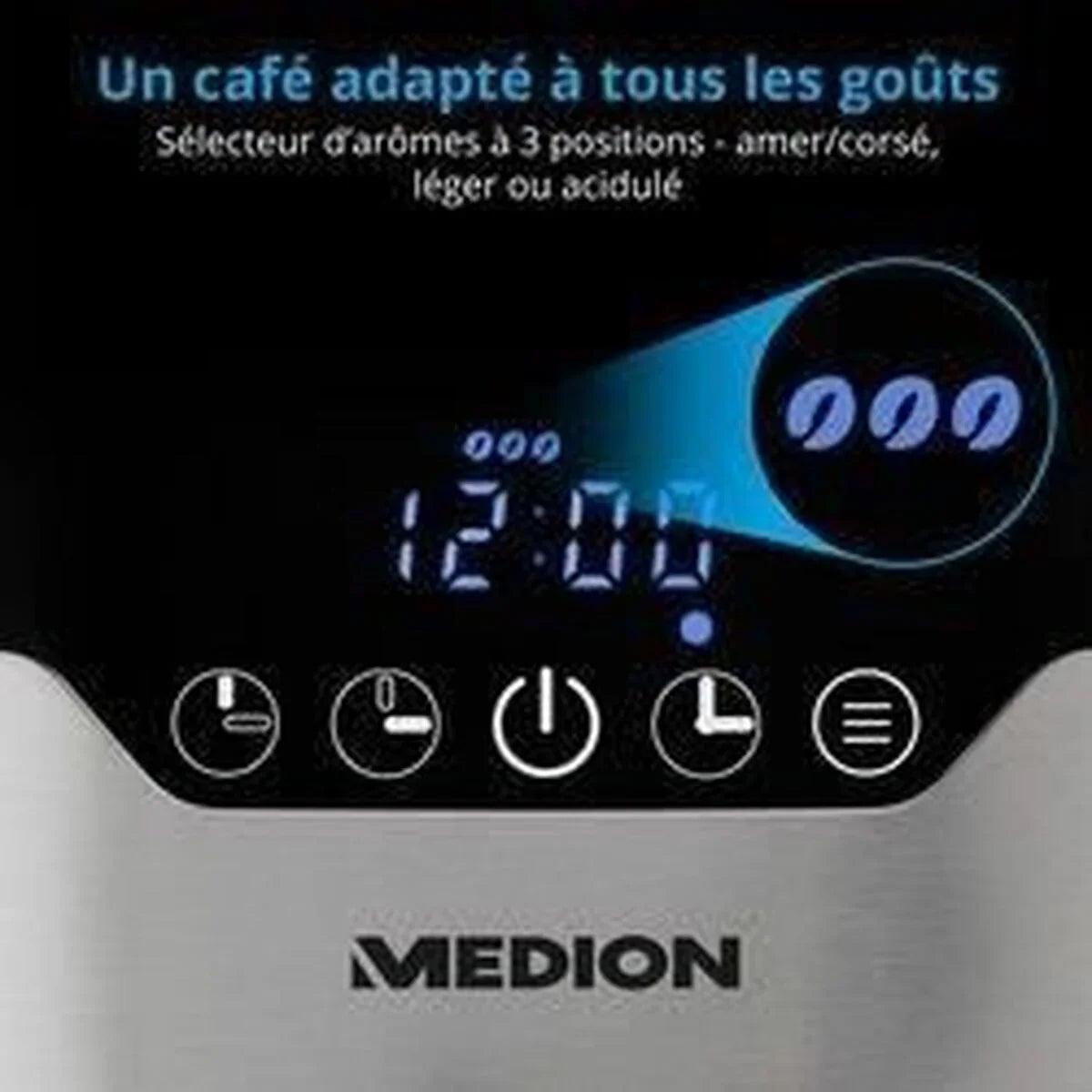 Caffettiera Americana Medion 900 W 1,2 L - Yestore