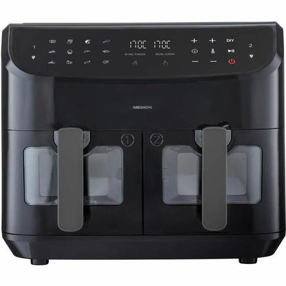 Friggitrice ad Aria Medion LIFE P20 Nero 2600 W 8,7 l - Yestore