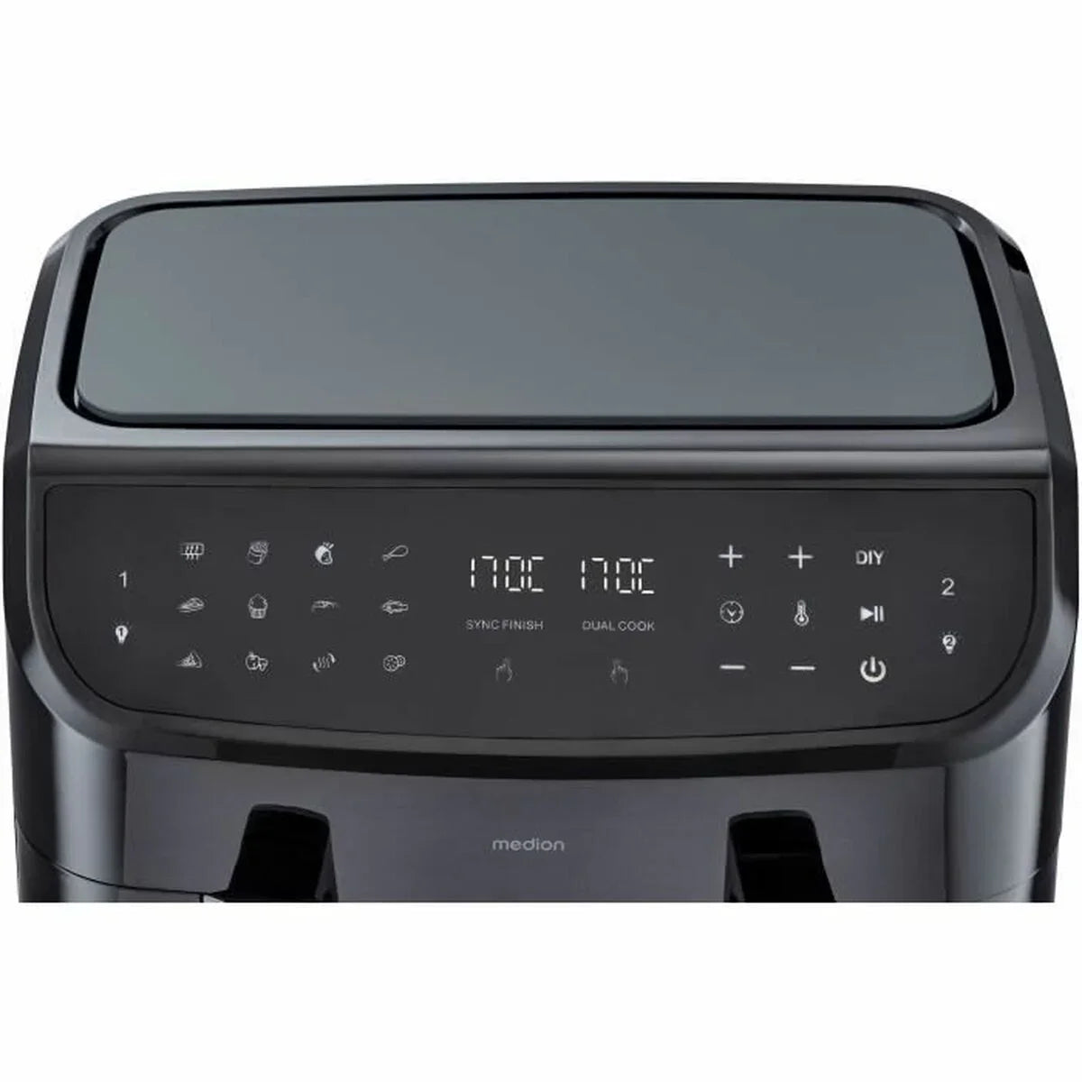 Friggitrice ad Aria Medion LIFE P20 Nero 2600 W 8,7 l - Yestore