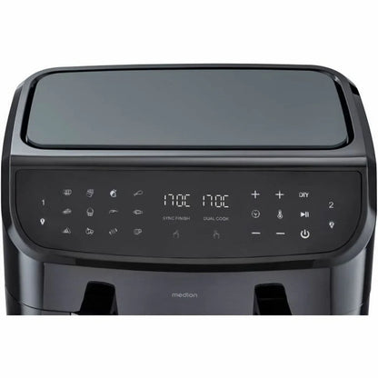 Friggitrice ad Aria Medion LIFE P20 Nero 2600 W 8,7 l - Yestore