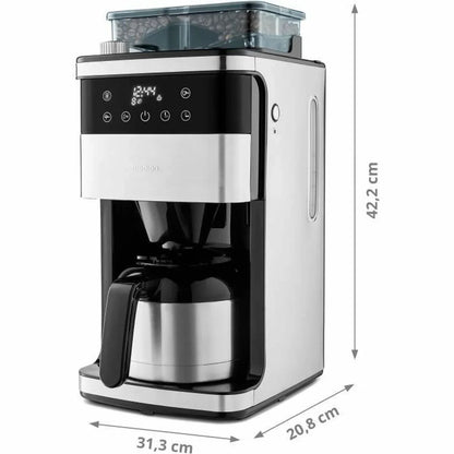 Caffettiera Americana Medion 1000 W Argentato 1 L - Yestore