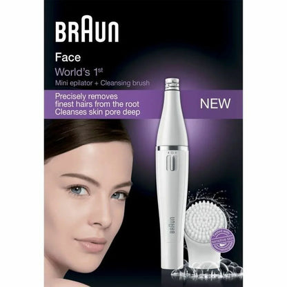 Pulitore-Epilatore Elettrico per il Viso Braun 810 - Yestore