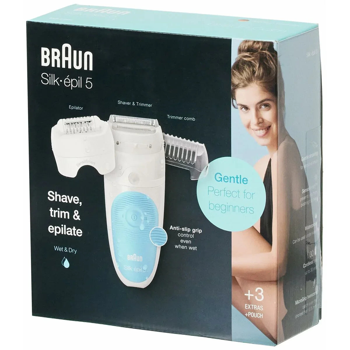 Epilatore Elettrico Braun Silk Epil 5-605 Power - Yestore