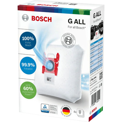 Sacchetto di Ricambio per Aspirapolvere BOSCH BBZ41FGALL (4 Unità) - Yestore