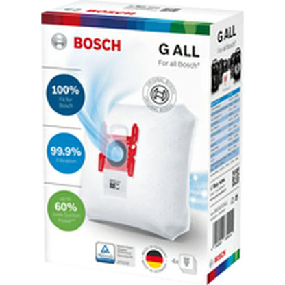 Sacchetto di Ricambio per Aspirapolvere BOSCH BBZ41FGALL (4 Unità) - Yestore