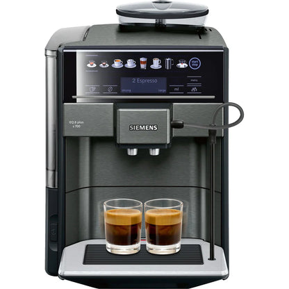 Caffettiera superautomatica Siemens AG TE657319RW Nero Grigio 1500 W 2 Tazze 1,7 L - Yestore