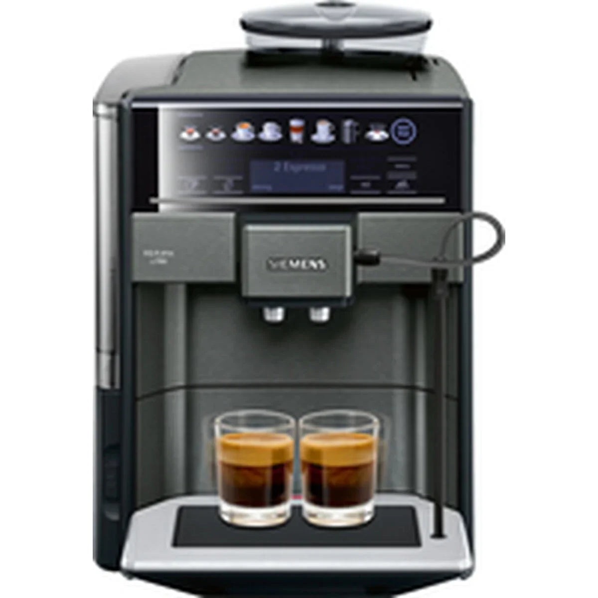 Caffettiera superautomatica Siemens AG TE657319RW Nero Grigio 1500 W 2 Tazze 1,7 L - Yestore