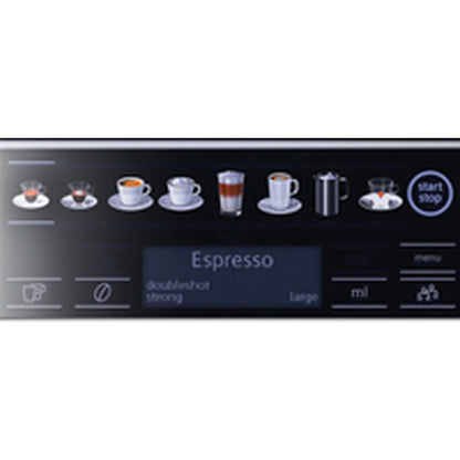 Caffettiera superautomatica Siemens AG TE657319RW Nero Grigio 1500 W 2 Tazze 1,7 L - Yestore