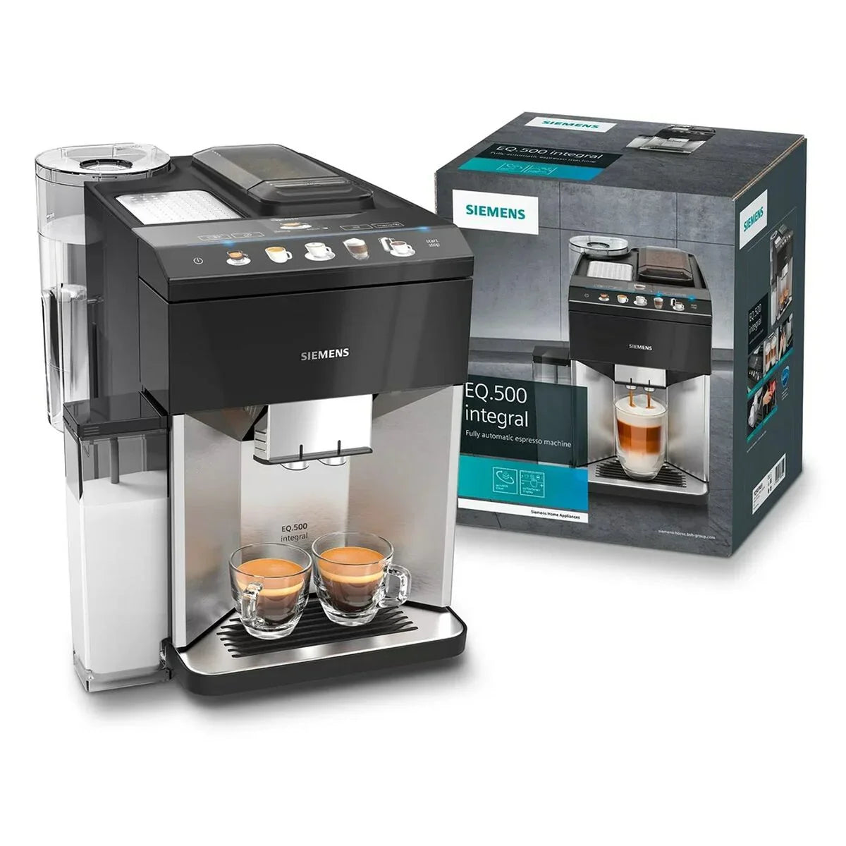 Caffettiera superautomatica Siemens AG TQ 507R03 Nero Sì 1500 W 15 bar 2 Tazze 1,7 L - Yestore
