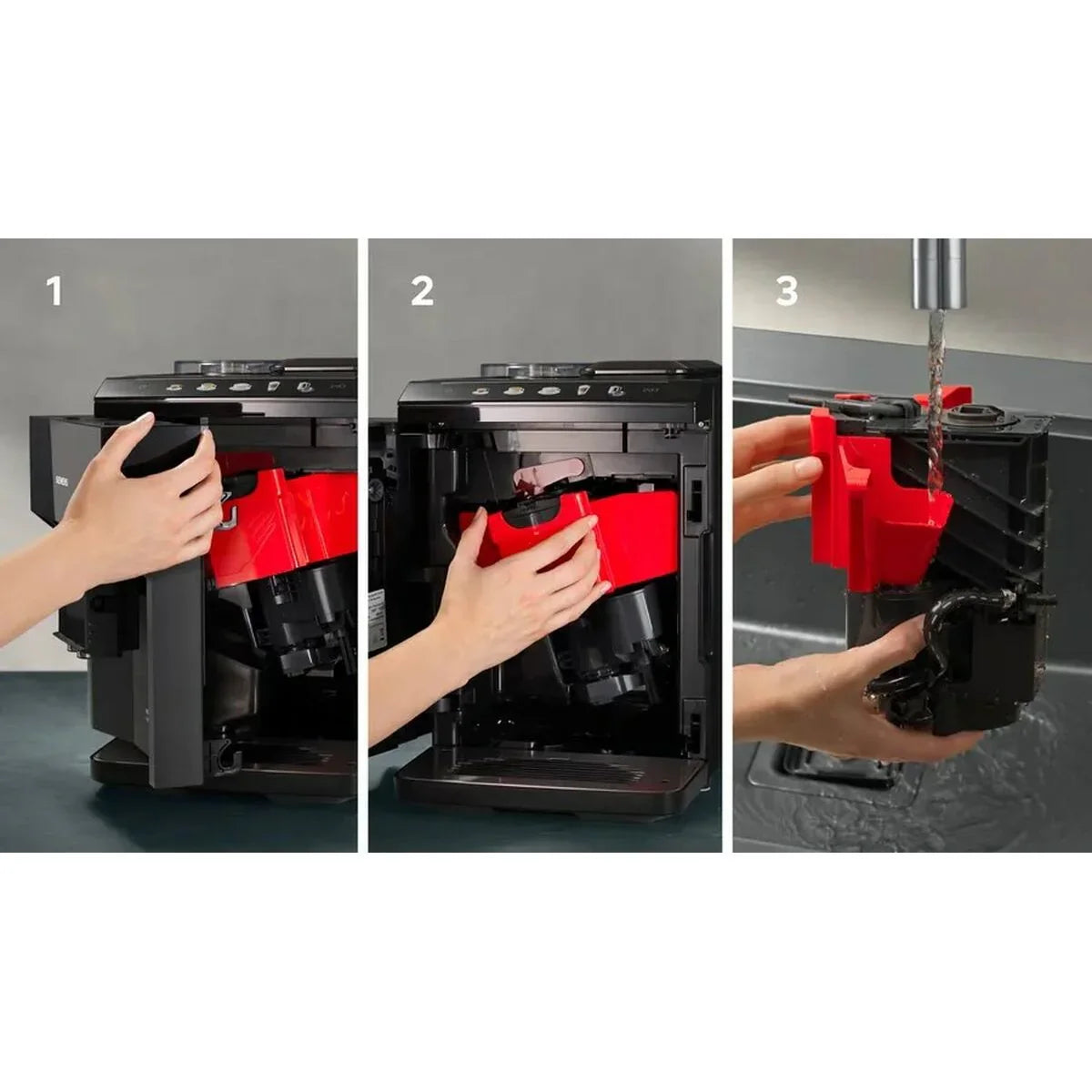 Caffettiera superautomatica Siemens AG TP511R09 Nero 1500 W 15 bar 1,9 L - Yestore