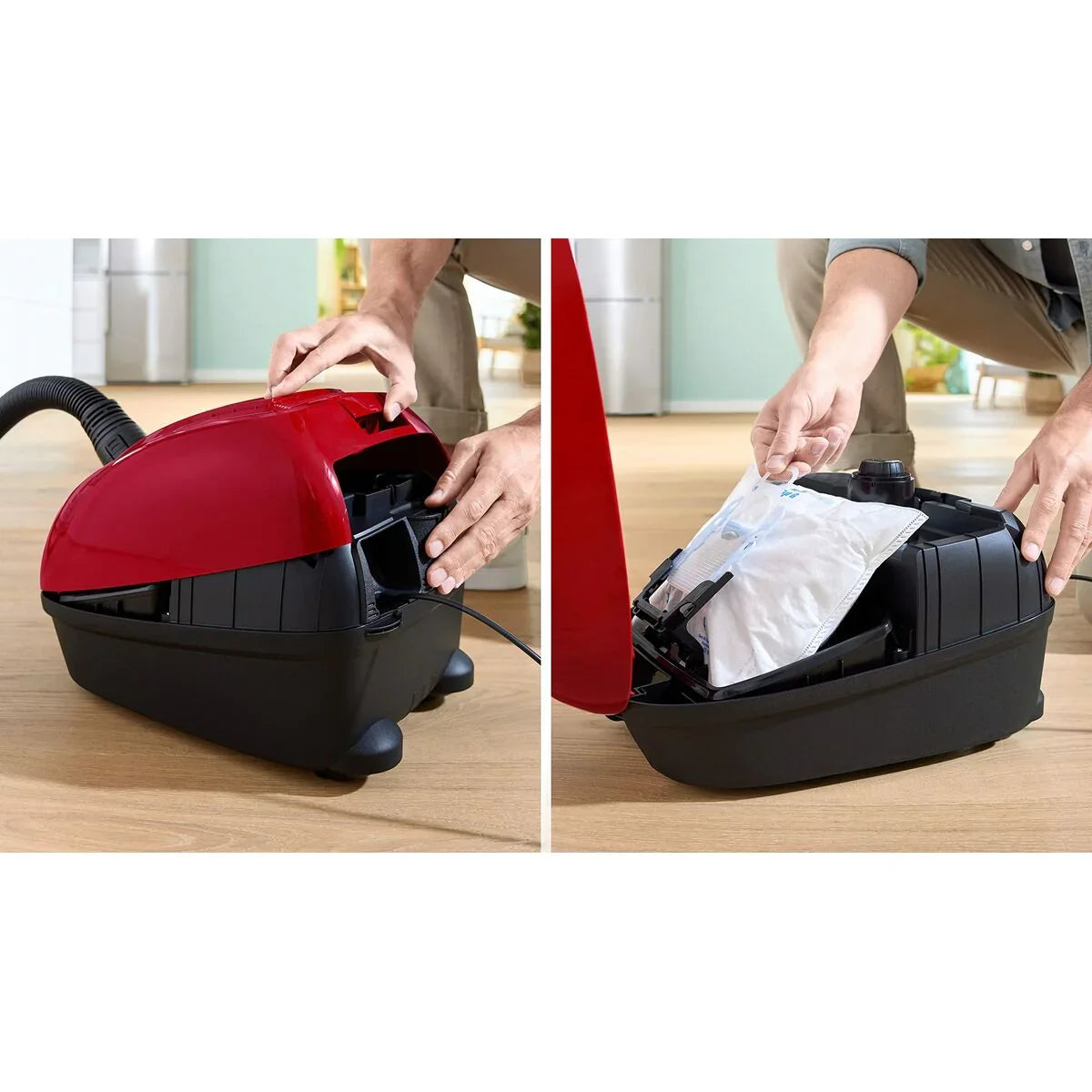 Aspirapolvere BOSCH BGB38RD2 Rosso Nero/Rosso 600 W - Yestore