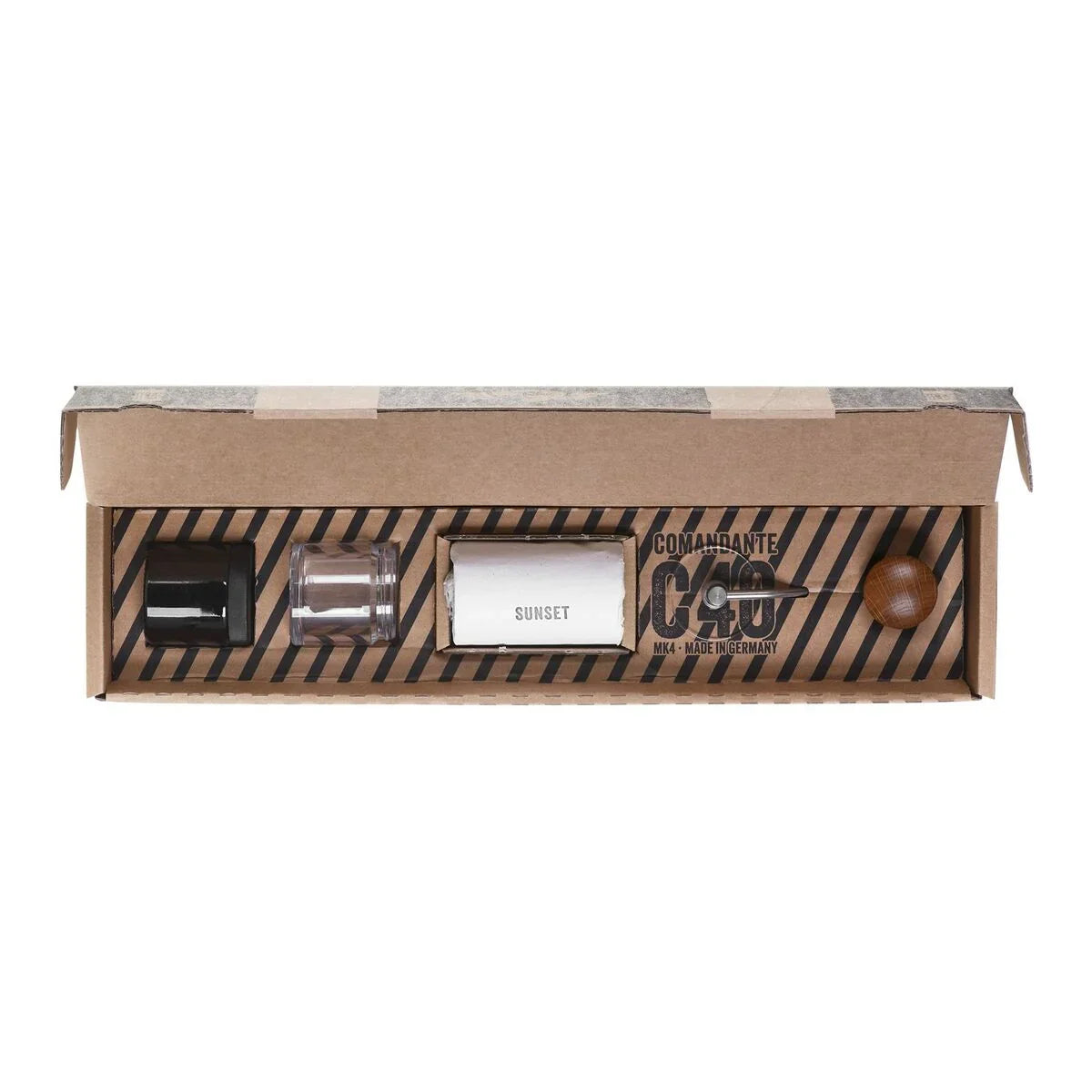 Macinacaffè Comandante C40 MK4 Arancio Marrone Chiaro 40 g - Yestore