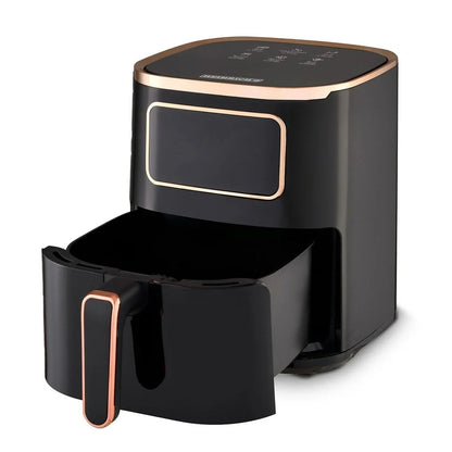 Friggitrice ad Aria Heinrich's HFR 8216 CZARNA Nero 1450 W 5 L - Yestore