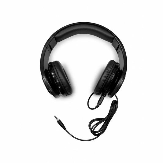 Headphones with Microphone Urban Factory HLP03UF Black - Yestore
