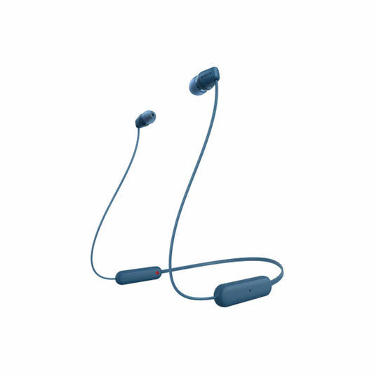 Auricolari Bluetooth Sony WI-C100 Azzurro - Yestore