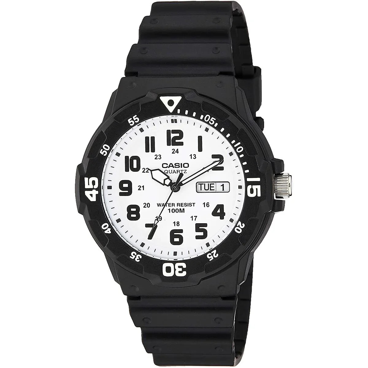 Orologio Uomo Casio MRW-200H-7 Nero (Ø 44,5 mm) - Yestore