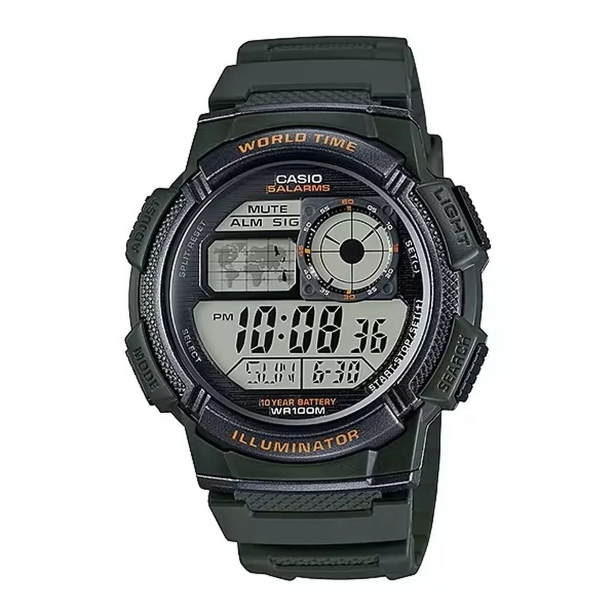 Orologio Uomo Casio WORLD TIME ILLUMINATOR (Ø 43 mm) - Yestore