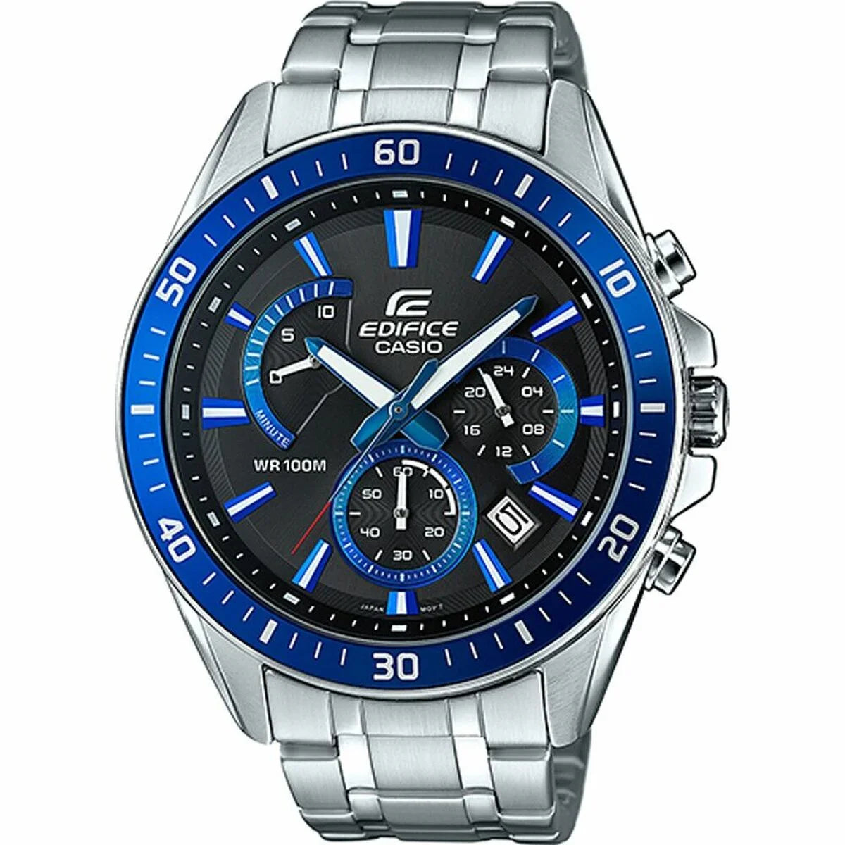 Orologio Uomo Casio EFR-552D-1A2VUEF Argentato Nero - Yestore
