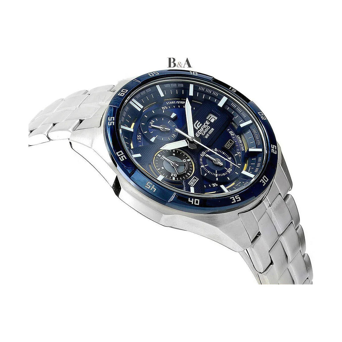 Orologio Uomo Casio EFR-556DB-2AVUEF Azzurro Argentato (Ø 48 mm) - Yestore