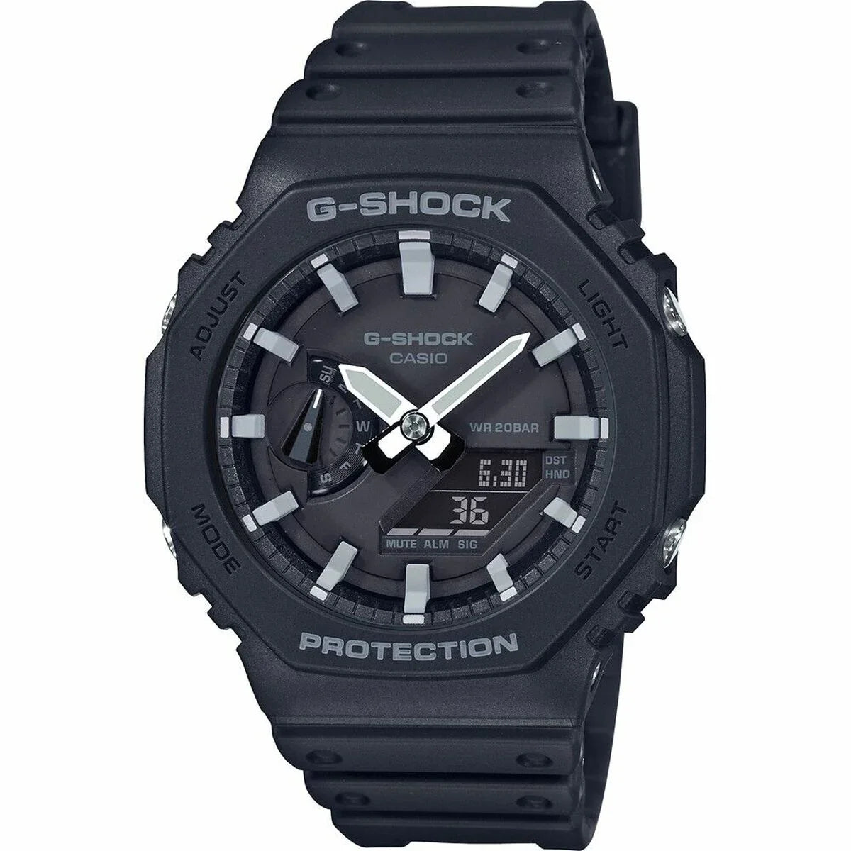 Orologio Unisex Casio G-Shock OAK BLACK (Ø 45 mm) (Ø 44,5 mm) - Yestore