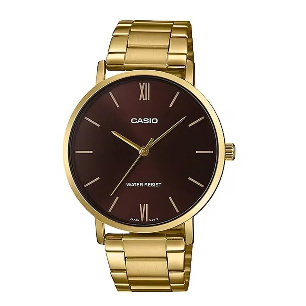 Orologio Uomo Casio MINIMAL GOLD - BROWN (Ø 40 mm) - Yestore