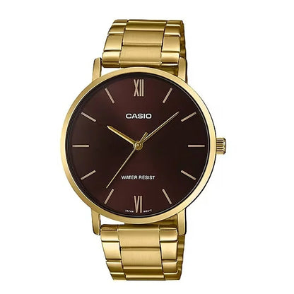 Orologio Uomo Casio MINIMAL GOLD - BROWN (Ø 40 mm) - Yestore