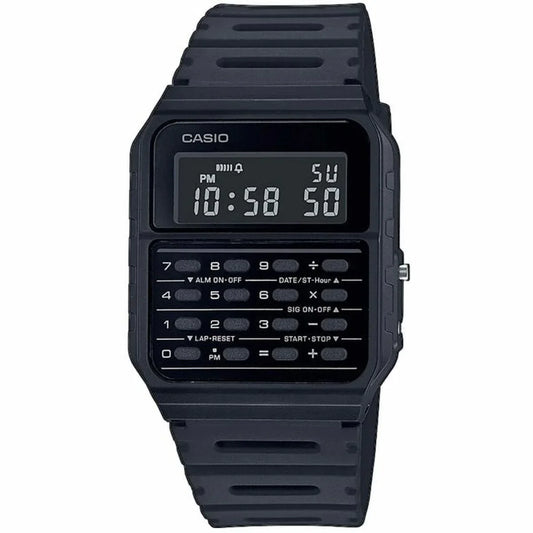 Orologio Unisex Casio CALCULATOR Nero - Yestore