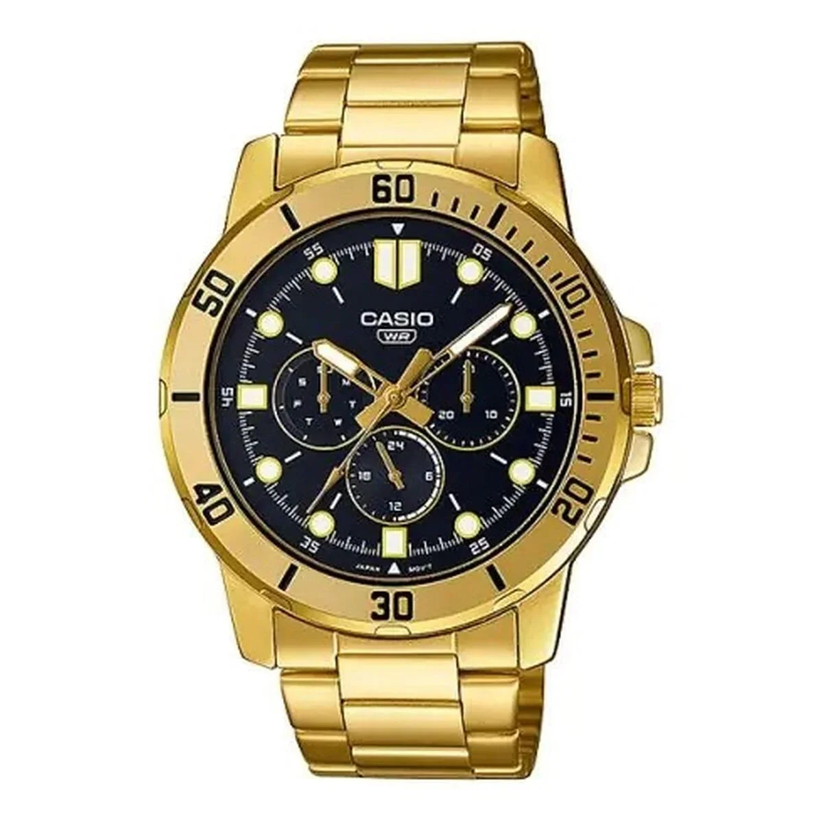 Orologio Uomo Casio DIVER MULTIFUCTION GOLD - BLACK (Ø 49 mm) - Yestore