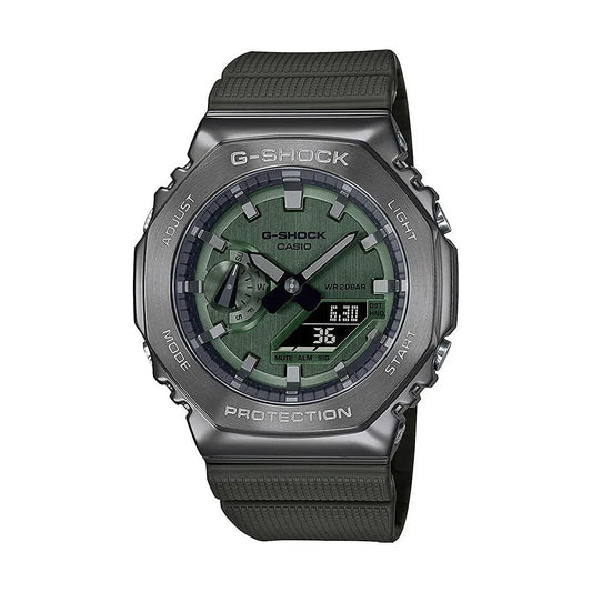 Orologio Uomo Casio G-Shock OAK METAL COVERED - Green (Ø 44,5 mm) (Ø 45 mm) - Yestore