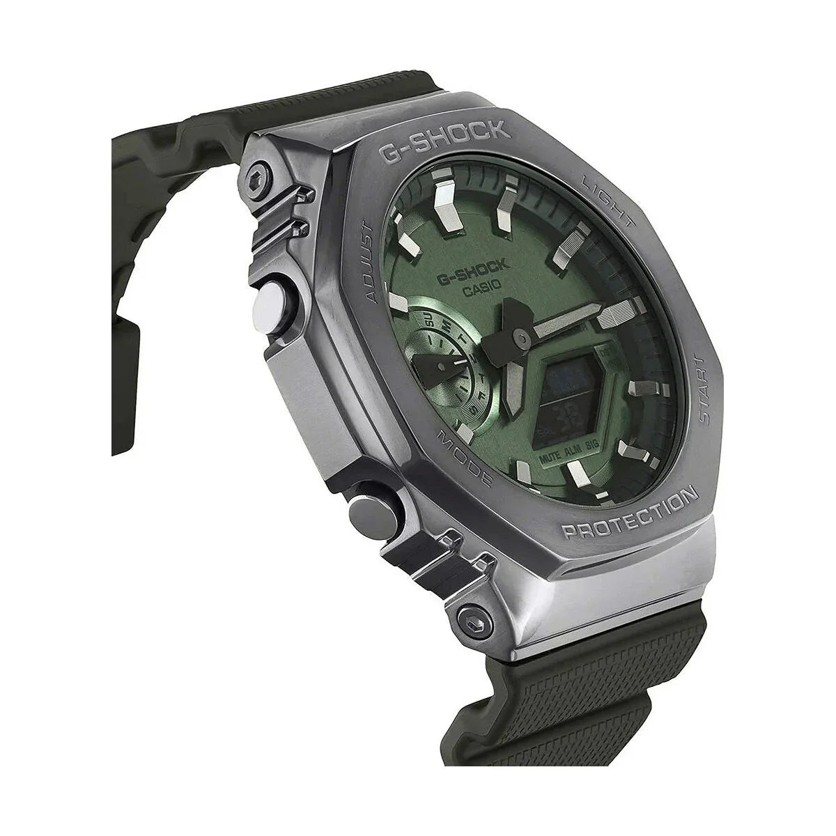 Orologio Uomo Casio G-Shock OAK METAL COVERED - Green (Ø 44,5 mm) (Ø 45 mm) - Yestore